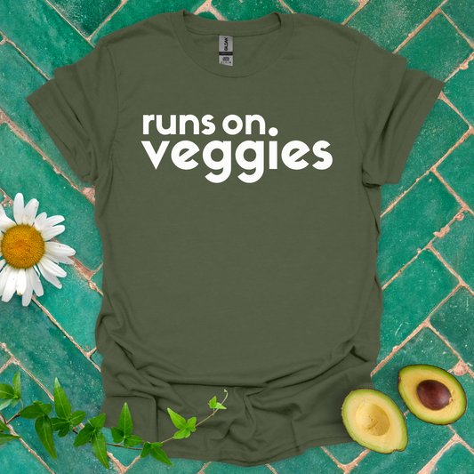 Run on Veggies Tee