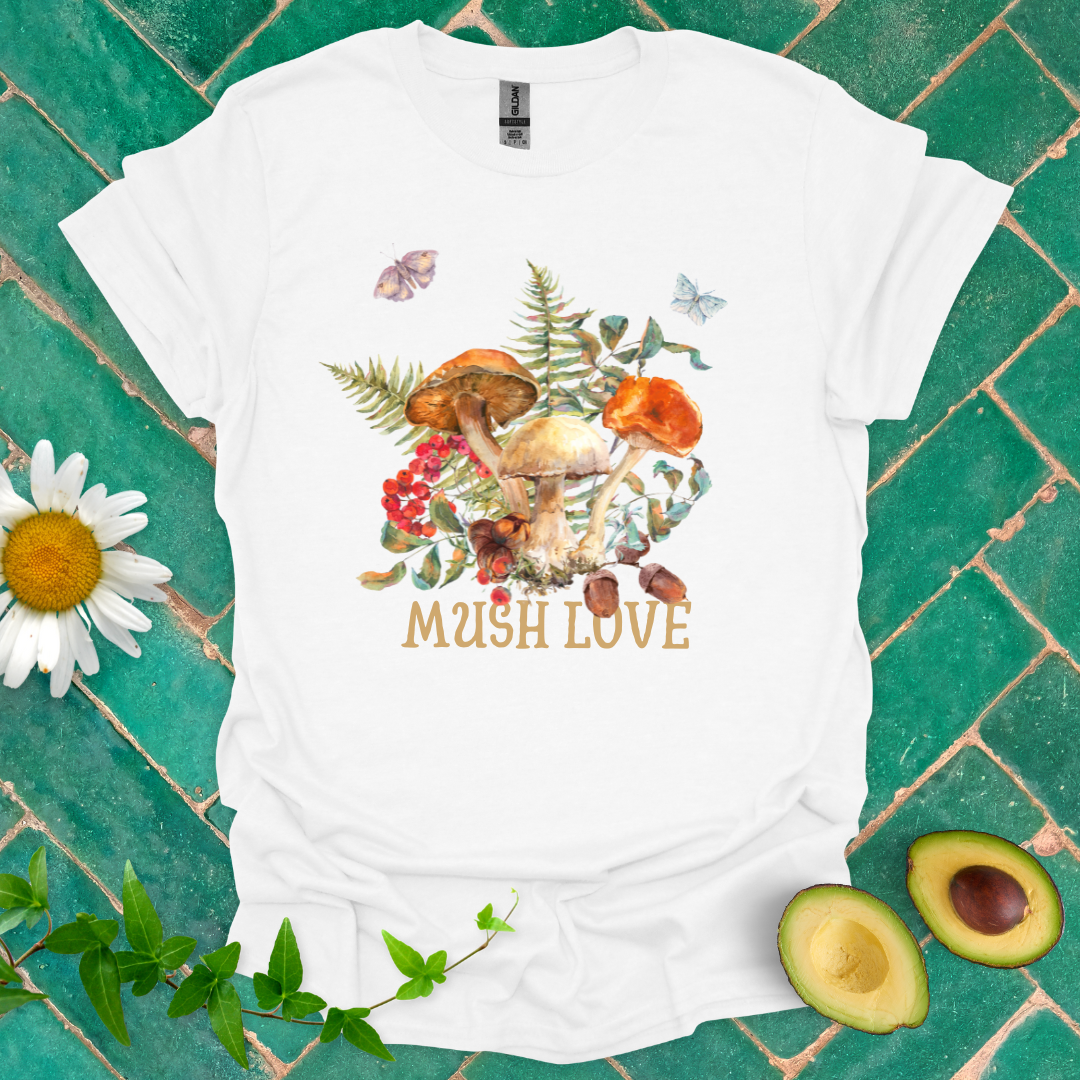 Colorful Mush Love Tee