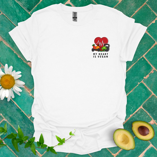 Vegan Heart Gym Tee