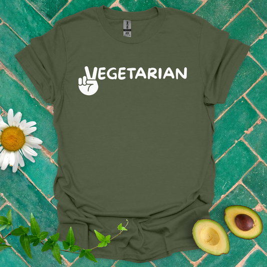 Hi Vegetarian Tee