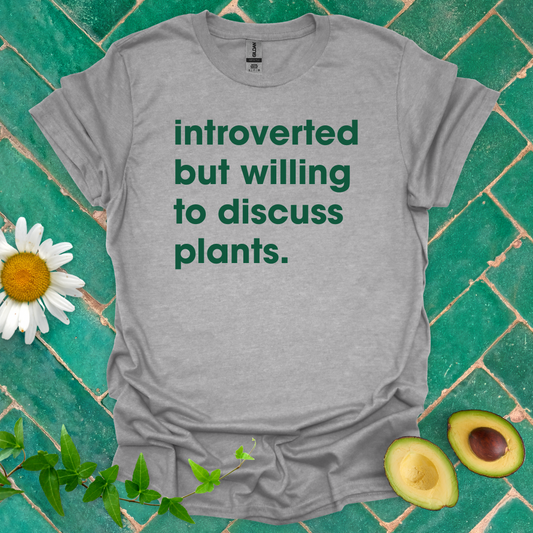 Introvert Plant Lover Tee