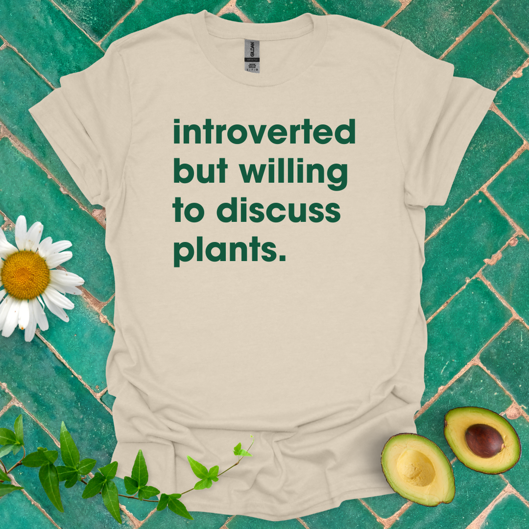 Introvert Plant Lover Tee
