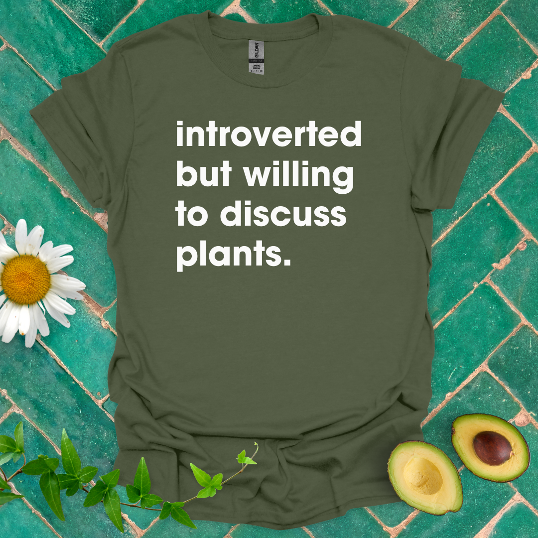 Introvert Plant Lover Tee