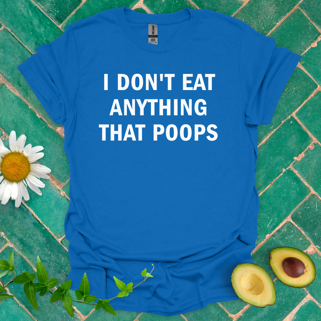 No Poop Food Tee