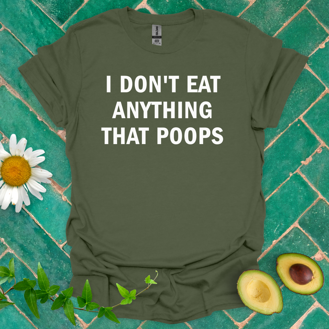 No Poop Food Tee