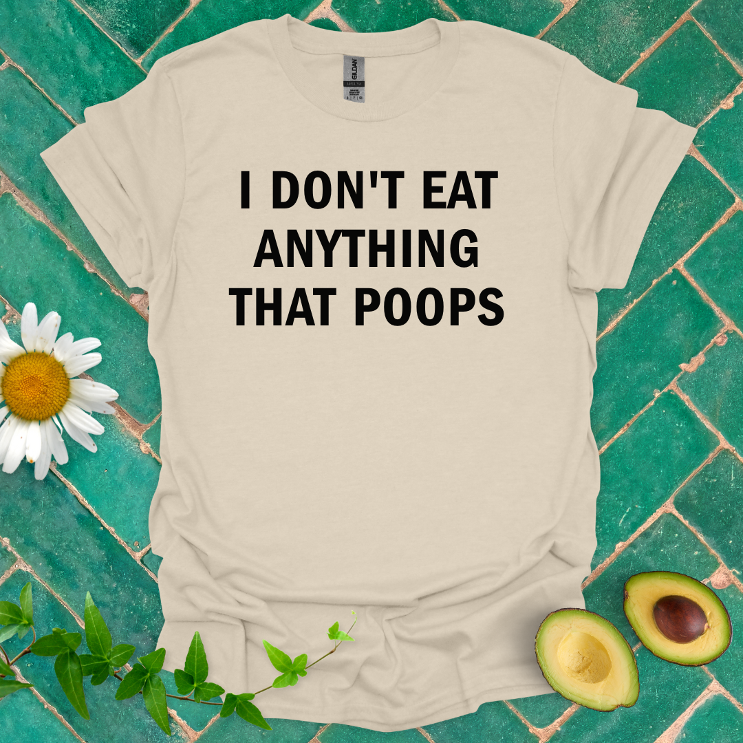 No Poop Food Tee