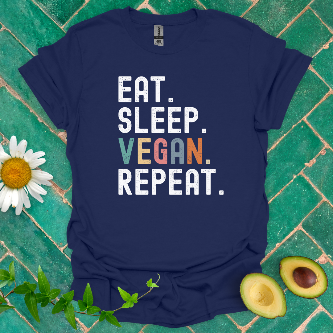 Eat Sleep Vegan Tee