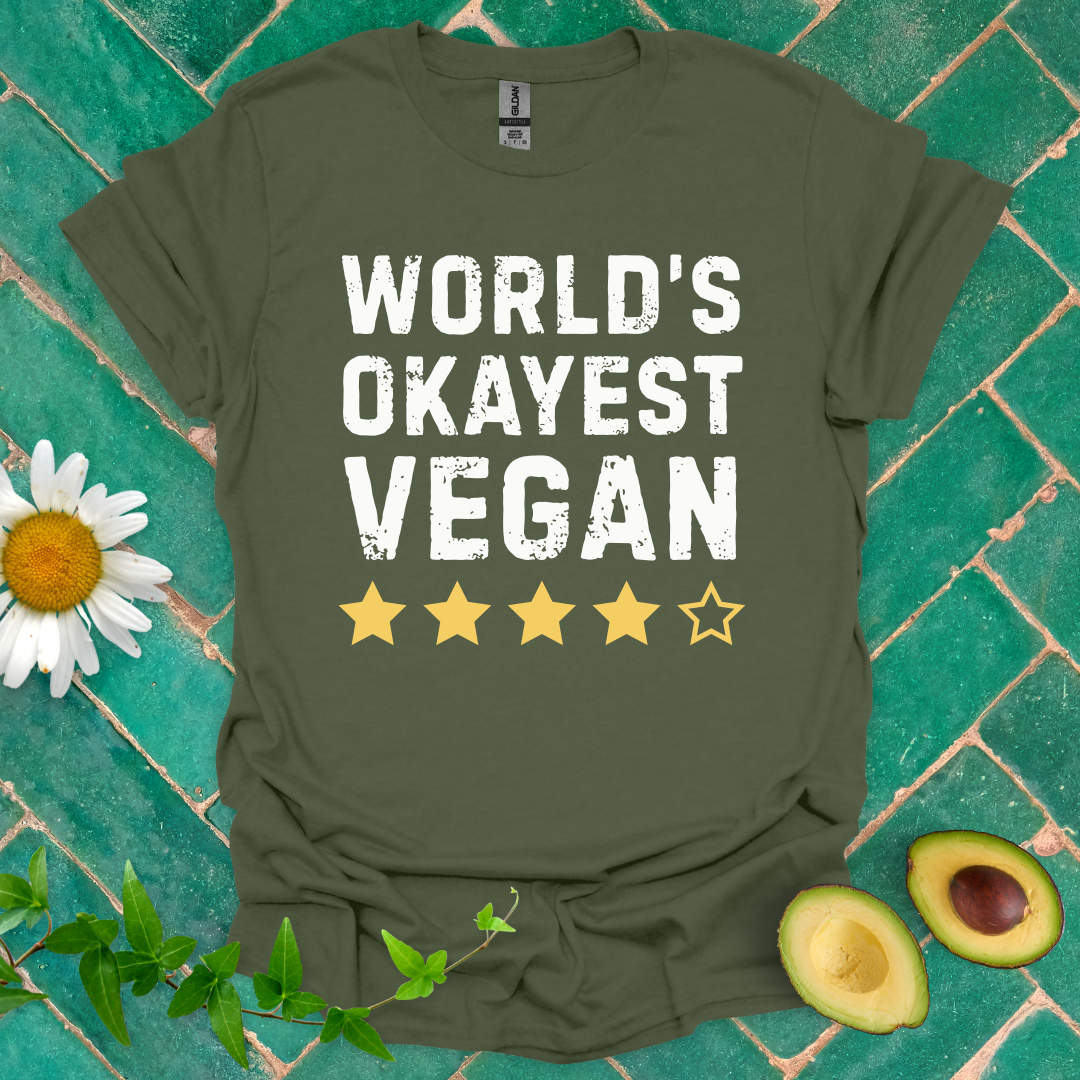 World's Okayest Vegan Tee