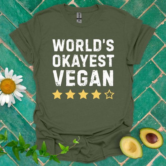 World's Okayest Vegan Tee