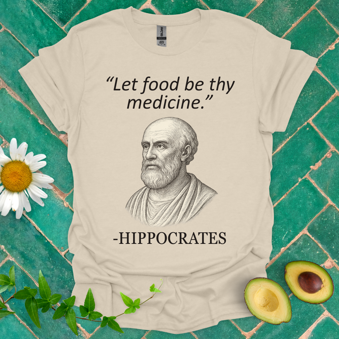 Hippocrates Quote Tee