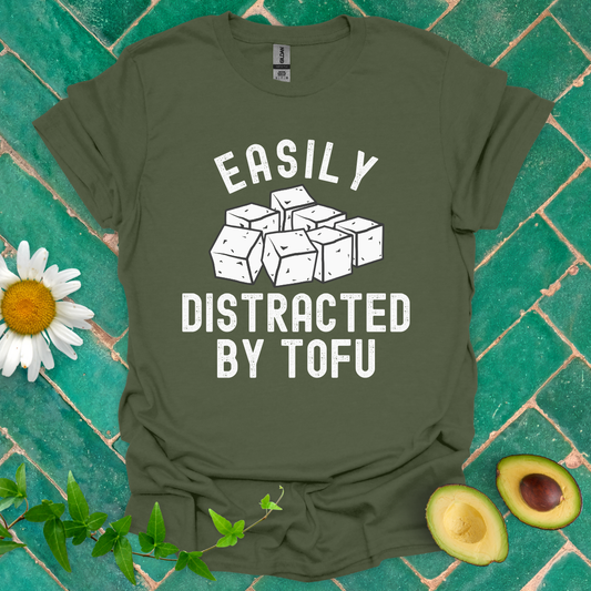 Distracted by Tofu Tee