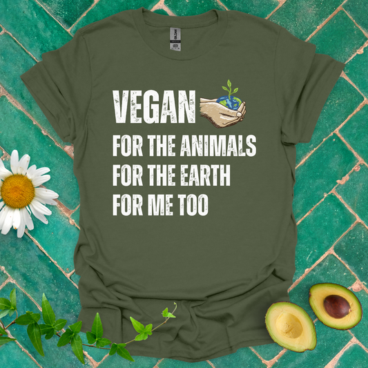 Vegan for the Earth Tee