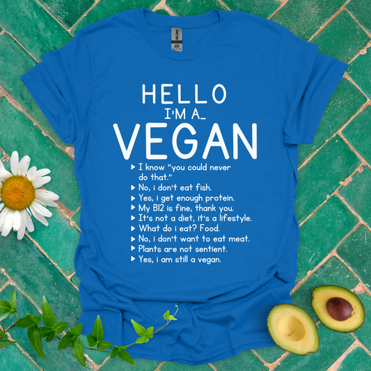 Hello Vegan Tee