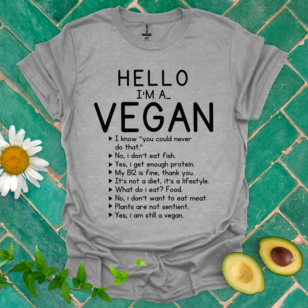 Hello Vegan Tee